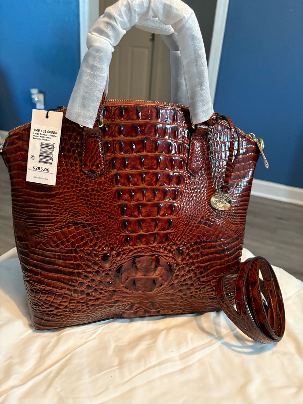 Large Duxbury Satchel Pecan